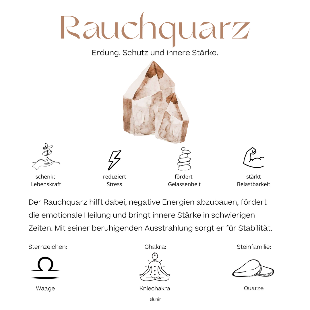 Armband Mara Rauchquarz