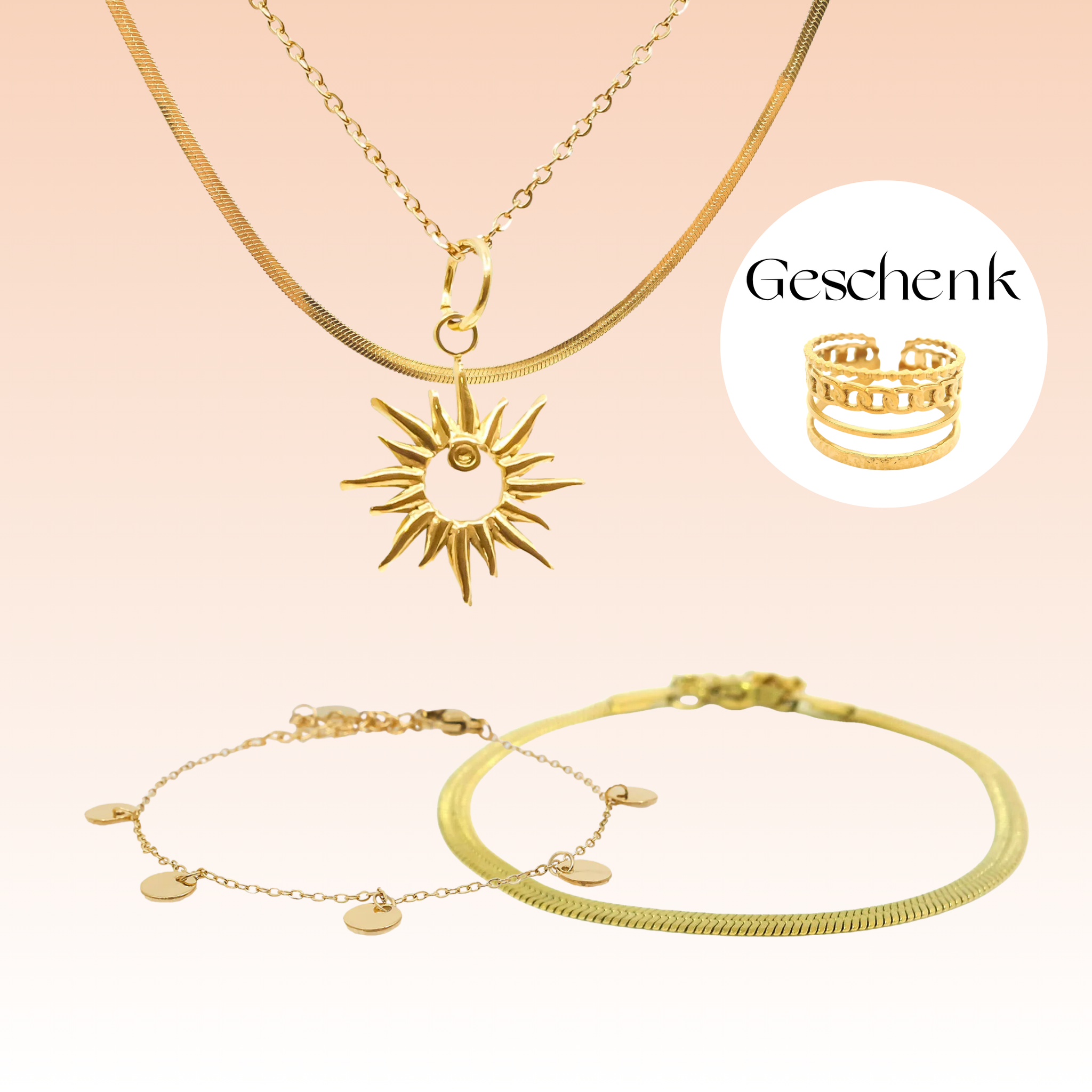 Schmuckset Follow The Sun - Premium