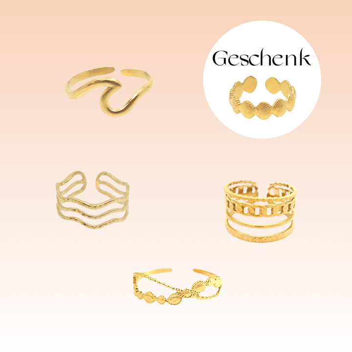 Schmuckset Ringe - Premium