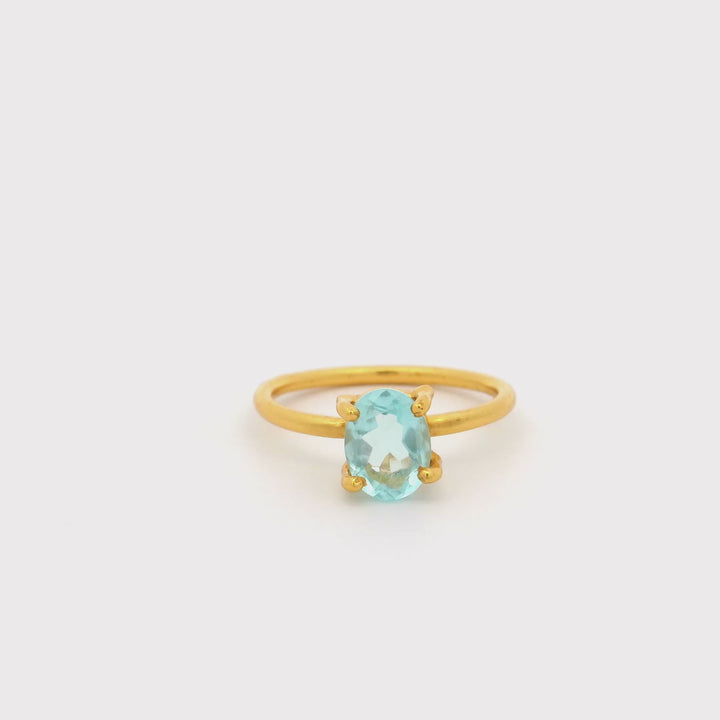 Ring Tamika Blauer Topaz